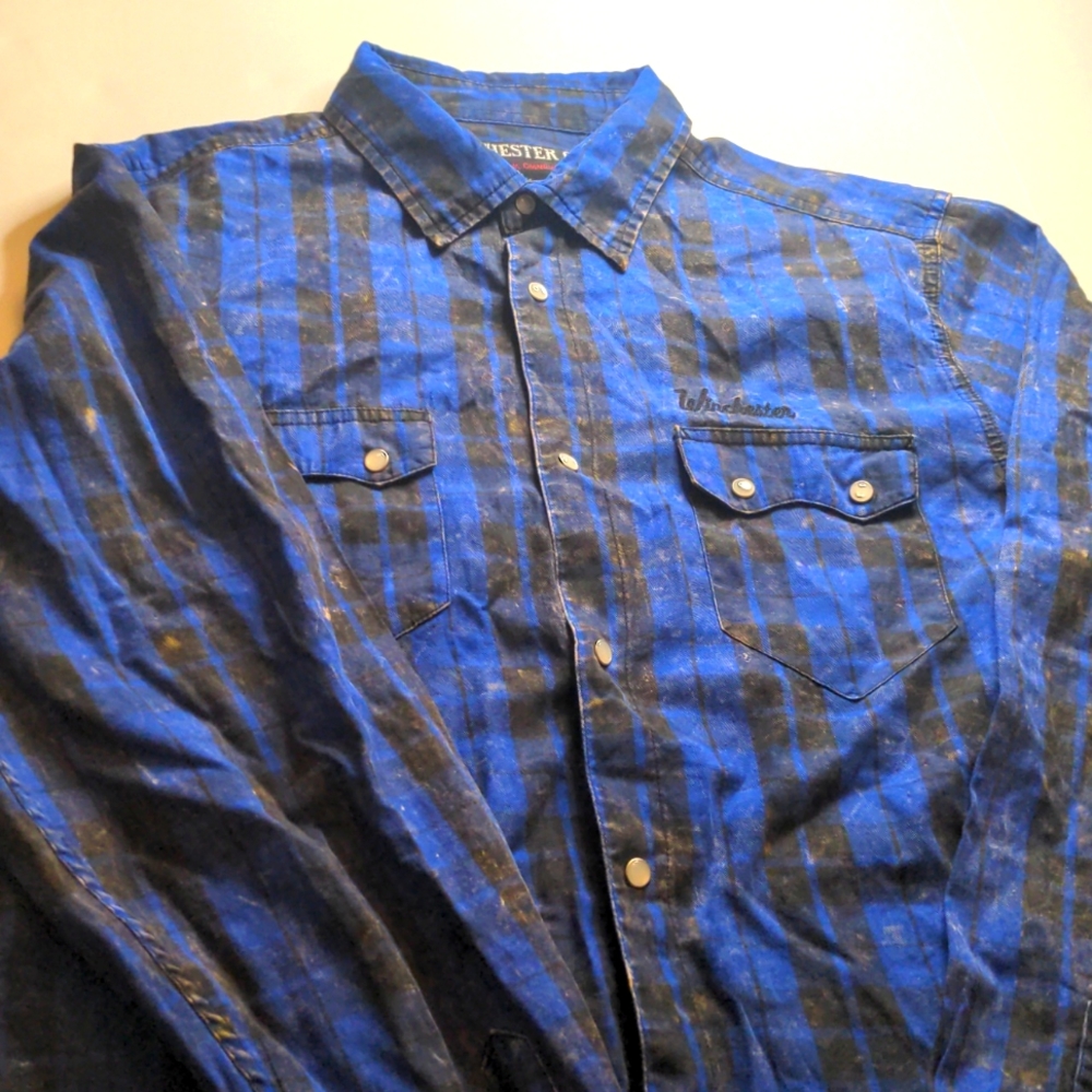 Winchester long sleeve collar shirt